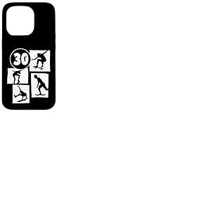 Skateboard 30&egrave;me Anniversaire Skateboard Skater 30 Ans Coque pour iPhone 15 Pro