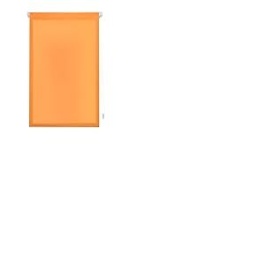 INTERBLIND Store Enrouleur EasyFix translucide uni 37 x 180 cm - Store Enrouleur sans Outils - Montage sans Outils - Tissu 34 x 175 cm - Store Enrouleur sans perçage Couleur Orange
