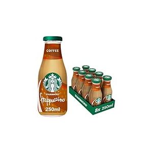 Starbucks® - Frappuccino Coffee - Bouteilles 8 x 250ml - Café Frappé Prêt-à-Boire - Vendu en lot de 8
