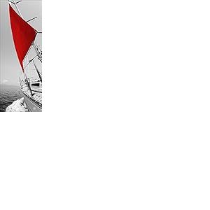 Pro-Art-Bilderpalette gla1109c 'Red Spinnaker i'zen 30 x 80 cm