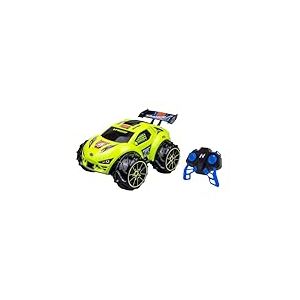Nikko Voiture RC VaporizR 4 1:12 – Amphibie Tout-Terrain, Télécommande 2,4 GHz, LED, Batterie Rechargeable, Terre/Eau/Neige, 9 km/h, Prête à l’Emploi – Dès 6 Ans