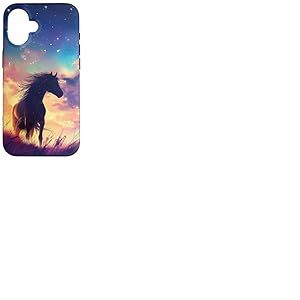 Cheval avec des &eacute;toiles Coque pour iPhone 16