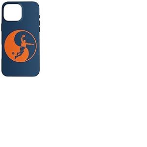 Joueur de Basket-Ball Yin-Yang-Symbol Basketball Basketball Coque pour iPhone 16 Pro Max