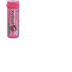 Miradent Xylitol Chewing Gum Strawberry For Kids Pack de 30 - Lot de 3