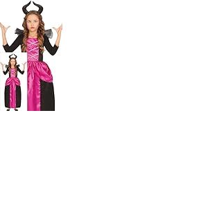 FIESTAS GUIRCA D&eacute;guisement de F&eacute;e Violette pour Filles - Costume de Reine des F&eacute;es comprenant un serre t&ecirc;te de f&eacute;e et une robe longue - Costumes d'Halloween pour filles de 10 &agrave; 12 ans