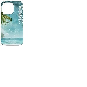 Plage Océan Tropical Hawaï Nature Été Coque pour iPhone 13 Pro