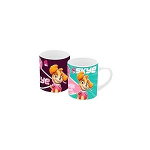 GEDA Labels Tasse &agrave; changement de couleur 250 ml | Tasse magique | Paw Patrol | Skye | Tasse chaude et froide