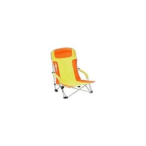 Brunner Bula Chaise de Plage (Orange/Jaune)