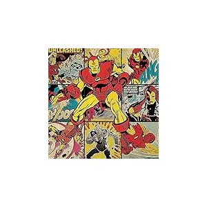 Marvel WDC95430 Toile Imprimée, Multicolore, 40 x 40 cm