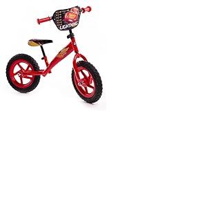 Huffy Disney Cars Balance Bike Draisienne Garçons et Filles, Rouge, S