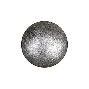 IAM DESIGN Élément décoratif de 30 mm de diamètre en fer forgé - Boule lisse - Convient aux balustrades d'escalier en fer forgé