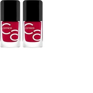 Catrice CATRICE ICONAILS Vernis à ongles gel Lacquer n° 169, rose, durable, brillant, sans acétone, végétalien, sans particules de microplastique, sans conservateur, 10,5 ml (Lot de 2)