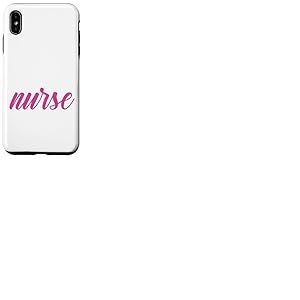 Infirmi&egrave;re endoscopique enregistr&eacute;e GI Nurses RN Endo Nurse Squad Coque pour iPhone XS Max