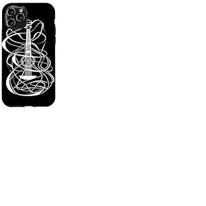 Ukulélé Esquisse Guitalele Coque pour iPhone 11 Pro