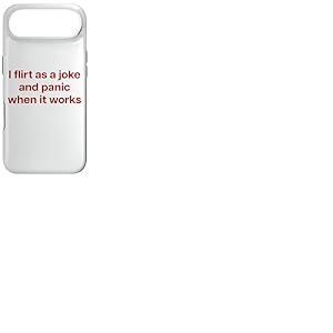 I Flirt AS A Joke and Panic When IT Works X Valentinstag Coque pour iPhone Air