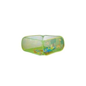 Relaxdays- Piscine Enfants Tente de Jeu B&eacute;b&eacute; 6 Mois 50 balles sans BPA Pop-Up, 10022475, Vert