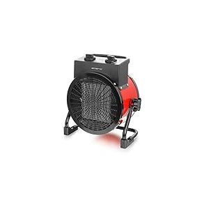 EMERIO - Radiateur soufflant Power 3000 W - Chauffage c&eacute;ramique - Chauffage &eacute;lectrique Turbo avec protection contre la surchauffe - Puissant - 2 niveaux de chauffage - Pour chantier, maison, atelier,