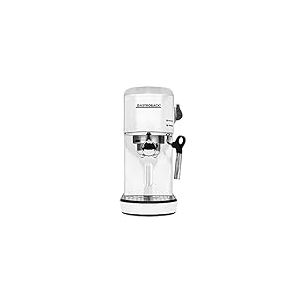 Gastroback 42717 Piccolo Espresso Machine, Acier Inoxydable, Blanc