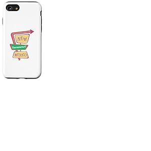Tucumcari Nouveau-Mexique NM R&eacute;tro Vintage Mid Century Modern Coque pour iPhone SE (2020) / 7/8