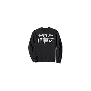 Calisthenics King - Tractions Dips - Barre de musculation Sweatshirt