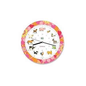 KOOKOO KidsWorld Sunny Flower Mouvement à Quartz avec 12 Vraies Voix d'animaux