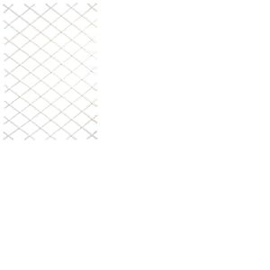Verdemax Treillis Extensible PVC Blanc 3 x 1 m 7551