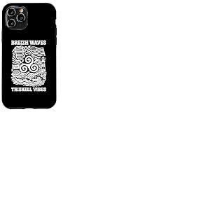 Bretagne Triskell Identit&eacute; Bretonne Oc&eacute;an Symbole Breton Coque pour iPhone 11 Pro