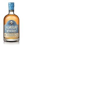 LAMBAY WHISKEY, Small Batch Blend, Whisky Irlandais Triplement Distillé, Fruité & Non Tourbé, 40° 70cl