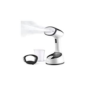 Ufesa Black Mist D&eacute;froisseur &agrave; Vapeur Vertical Pliable, De Voyage, 1470W, Capacit&eacute; 150ml, &Eacute;limine les plis, D&eacute;sinfecte et D&eacute;sodorise, Avec un brosse Pour Tissus &Eacute;pais, Ultra-Compact