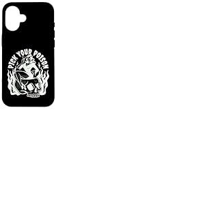 Pick Your Poison Pin Up Devil Woman Tatouage Traditionnel Flash Coque pour iPhone 16