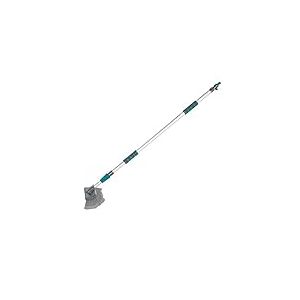 Beldray LA084040EU7 Brosse Lavage Voiture Moto ou Vélo, Brosse de Nettoyage avec Raccord Tuyau, Poignée s’étend de 90 à 175cm, Poils Souples, Valet Collection, Turquoise/Gris