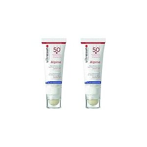 Ultrasun Alpine SPF50 Protection solaire visage et lèvres 20 ml (Lot de 2)