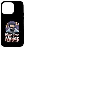 Dormeur mignon pour bébé Nap Time Ninjas Coque pour iPhone 15 Pro Max