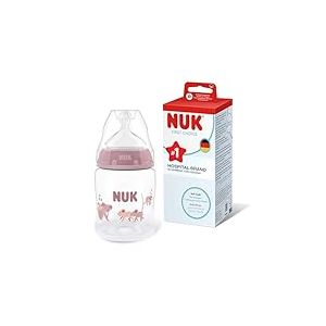 NUK First Choice Biberon | 0+ mois | 150 ml | Biberon anti-colique | PP | Indicateur de contr&ocirc;le de la temp&eacute;rature | Koala | Lot de 1