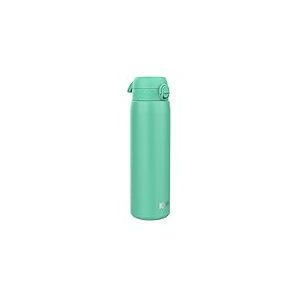 ION8 Gourde Isotherme 1 Litre, 920 ml, Anti-Fuite, Facile &agrave; Ouvrir, Verrouillage S&eacute;curis&eacute;, Lavable au Lave-Vaisselle, Acier Inoxydable, Isolation Sous Vide, Pour le Sport et le Yoga, Bleu Sarcelle