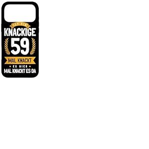 Ich Bin Knackige 59 Mal Knackt ES Hier Mal Knackt ES Da Coque pour iPhone 17 Pro Max