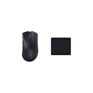Razer DeathAdder V3 Pro + Gigantus V2 Large - Souris sans Fil l&eacute;g&egrave;re et Ergonomique, capteur Optique 30K et Tapis de Souris Souple pour la Vitesse et Le contr&ocirc;le