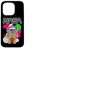 NASA Ours en Peluche Astronaute Stamford Drôle Worm Logo Coque pour iPhone 15 Pro