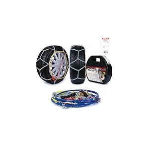 Bottari 18823 "Rapid T2": Chaines &agrave; neige 9 mm, Taille 065, Compatibles ABS et ESP