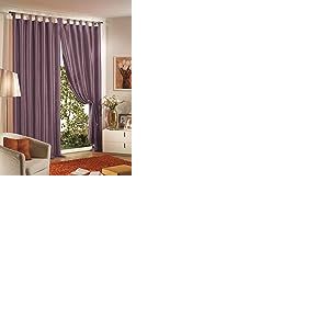 Home Collection tsh114 Rideau Shantung 290x140x290 cm Aubergine