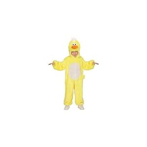 W WIDMANN MILANO Party Fashion - Costume enfant canard, combinaison en peluche avec capuche, costume animal, poussin