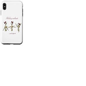 ENTRAÎNEMENT Pendant Les FÊTES Coque pour iPhone XS Max