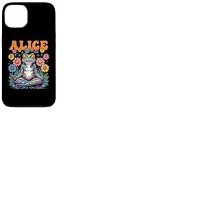 Alice - Motif Grenouille fantaisiste pour Fille - Prénom Alice Coque pour iPhone 13
