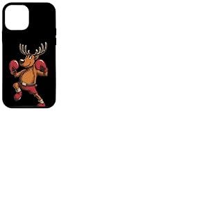 Joli Costume de Renne en Gants de Boxe Coque pour iPhone 12 Mini
