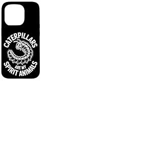 Caterpillar Spirit Animals Funny Caterpillar Coque pour iPhone 15 Pro