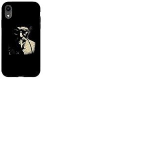 Portrait de Vieil Homme Barbu fumant Cigarette Coque pour iPhone XR