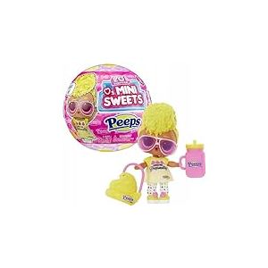 L.O.L. Surprise! Loves Mini Sweets Peeps - Tough Chick - &Eacute;dition limit&eacute;e sur Le th&egrave;me du Printemps - Poup&eacute;e &agrave; Collectionner avec 7 Surprises - pour Filles, gar&ccedil;ons et collectionneurs de 4 Ans et Plus