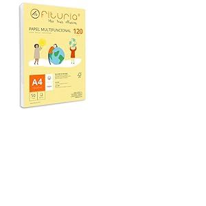 Ramette de papier A4 120g avec 50 feuilles blanches, papier multifonctionnel pour un usage scolaire et professionnel. Idéal pour imprimantes laser, à jet d’encre ou photocopieuses – Ofituria