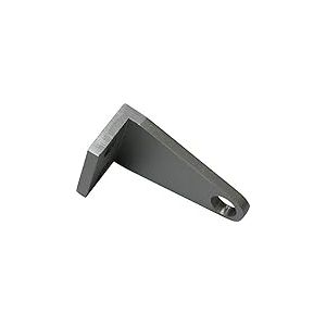 Gardinia Support de Tendeur de câble pour 1 Rail Patrone (Poutres murales et Plafond), Aluminium, 6 cm 295