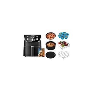 COSORI Air Fryer 5.5L avec 13 Fonctions,Friteuse Sans Huile 1700W Économisez 55% sur Vos Factures d’Électricité,Friteuse à Air Chaud avec 100 Recettes,et aussi Faites Cuire,Frire,Rôtir et Griller
